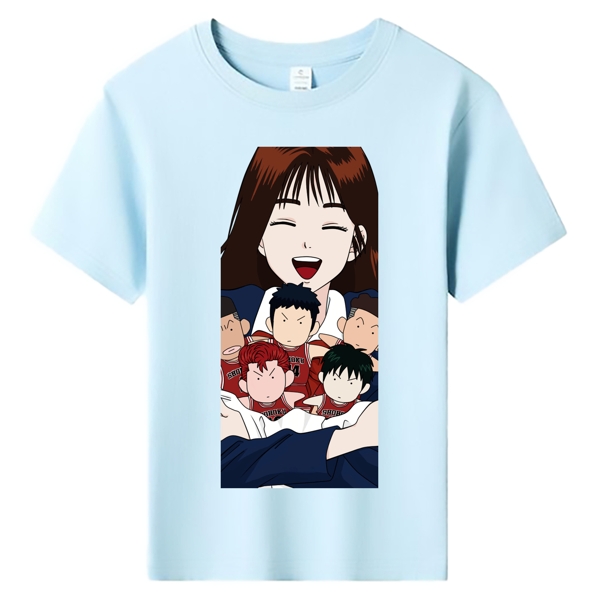 （画像用） SLAM DUNK／スラムダンク 綿100％キッズTシャツ（フロントプリント）